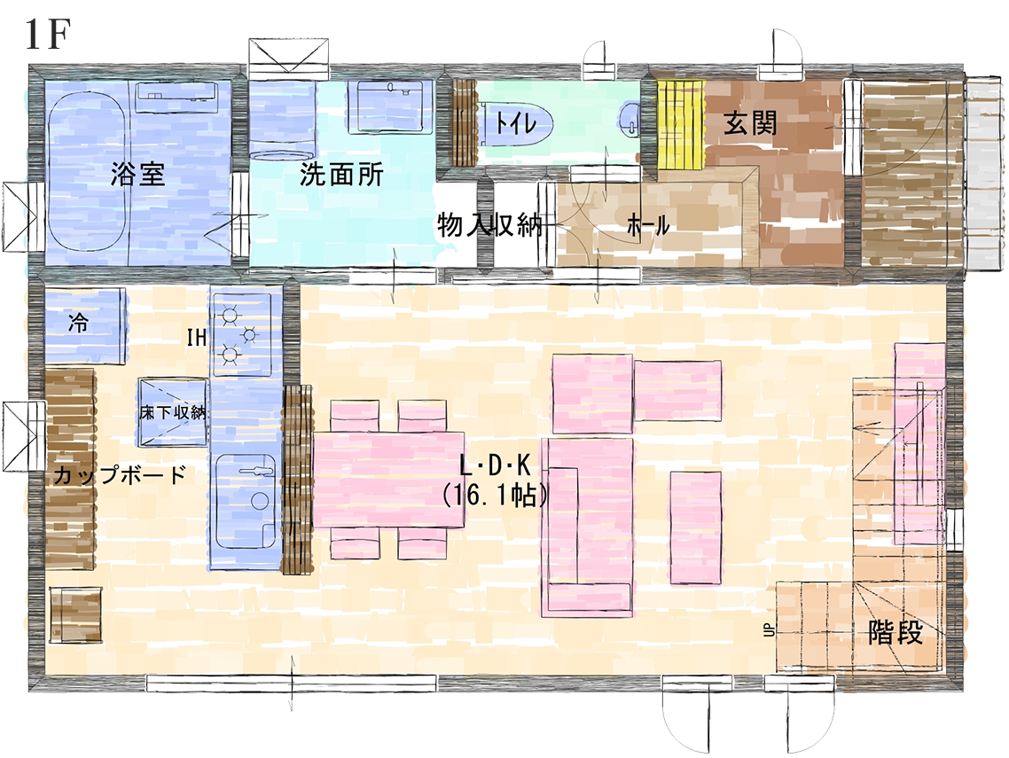 間取り図1F