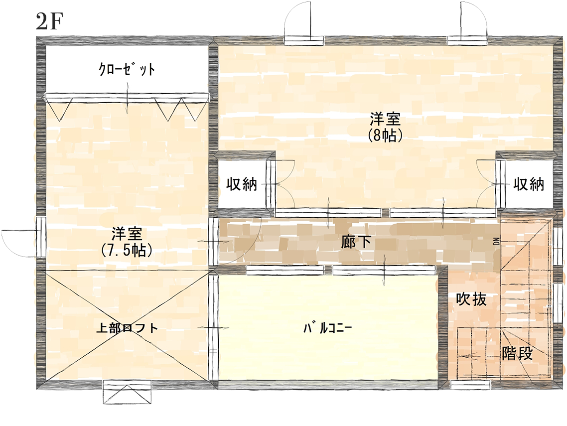 間取り図2F